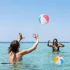 1pc Inflatable Beach Ball 12"/16" Swimming Pool Beach Party Decoration Ball for Kids Adults Summer Water Games Rainbow Beachball 4
