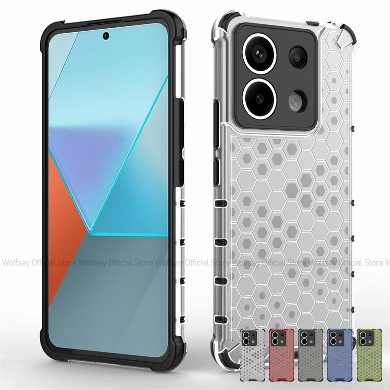 Per Xiaomi Poco X6 Custodia Xiaomi Poco X6 X6 Pro 5G Cover Armor Pc Cover Protettiva In Silicone Antiurto Per Xiaomi Poco X6