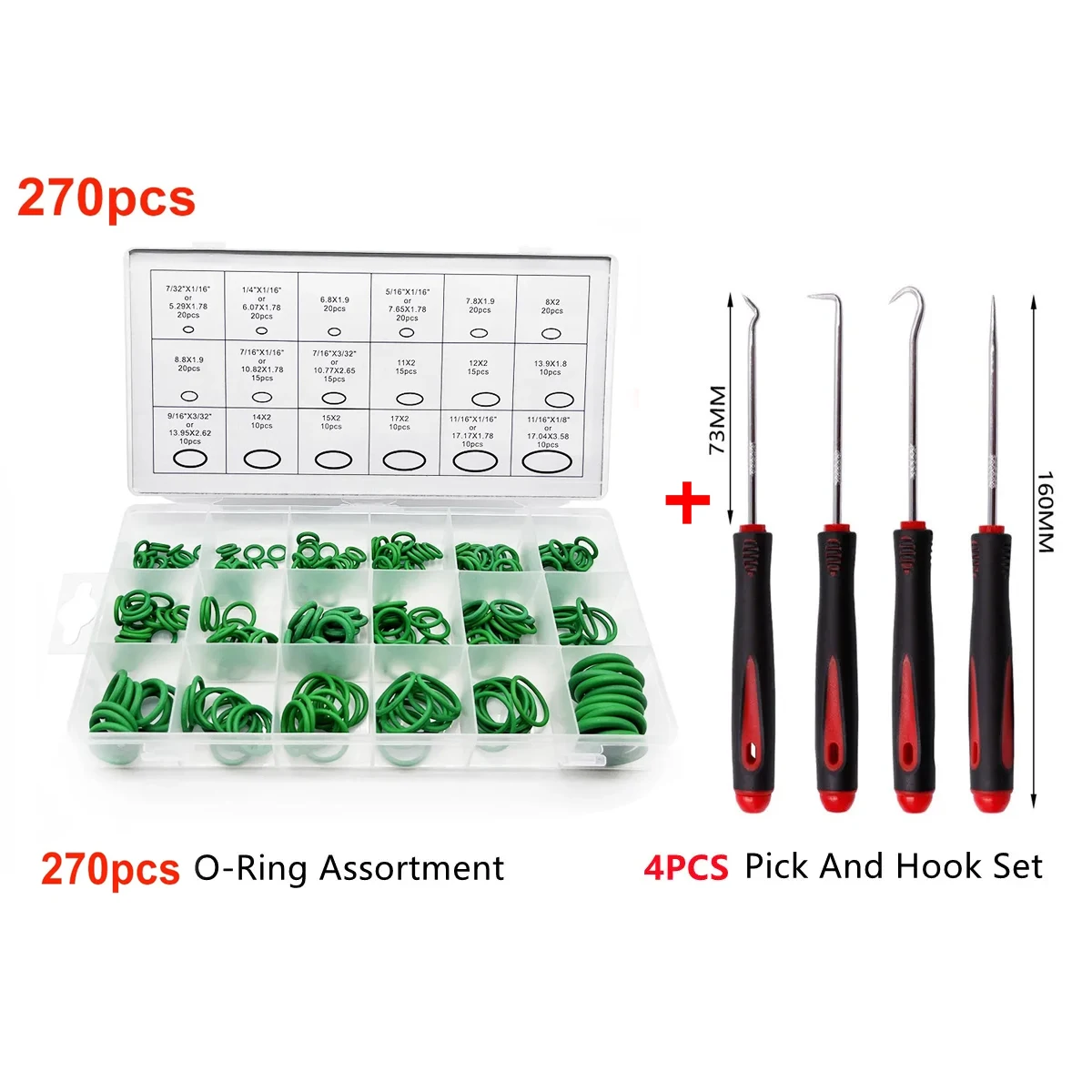 270pcs Green Set