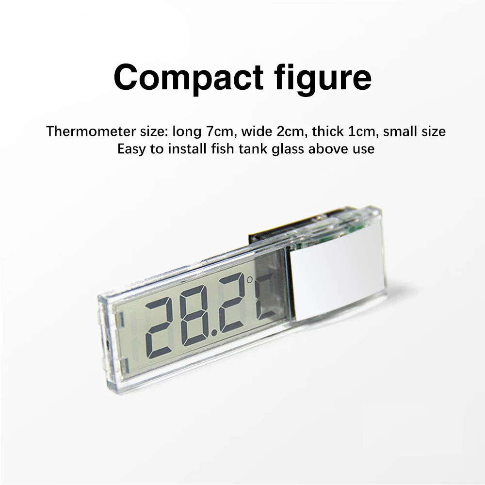 Title 2, Aquarium LCD Thermometer LCD Digital Electronic...