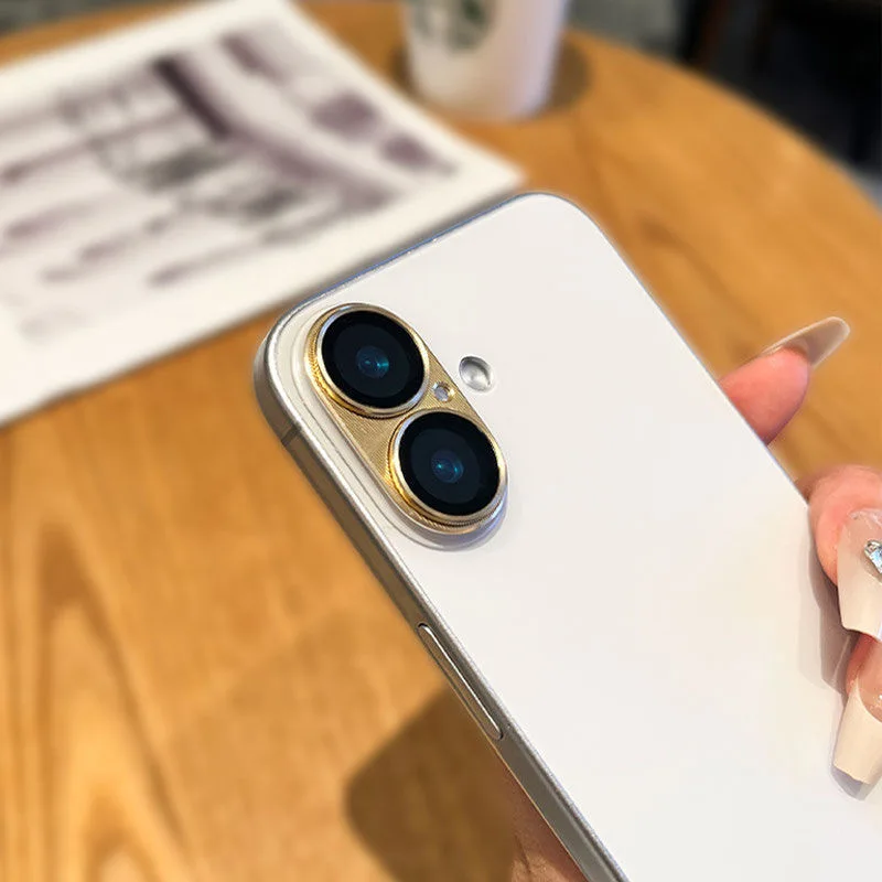 Premium Full Cover Metal Camera Lens Protector - Durable Glass Shield for Enhanced Camera Protection