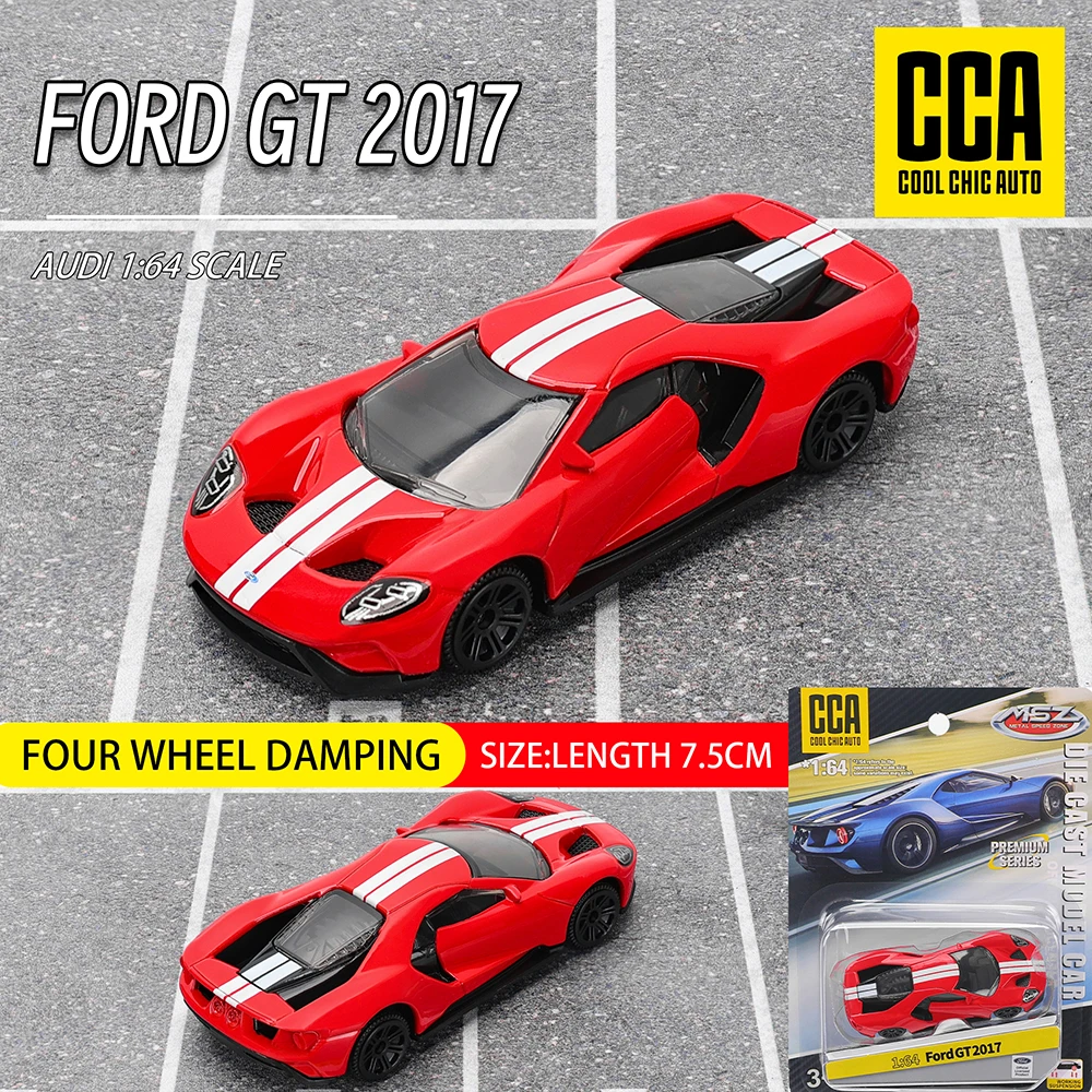CCA 1:64 ford gt 2017 Exquisite hanging model classic car static