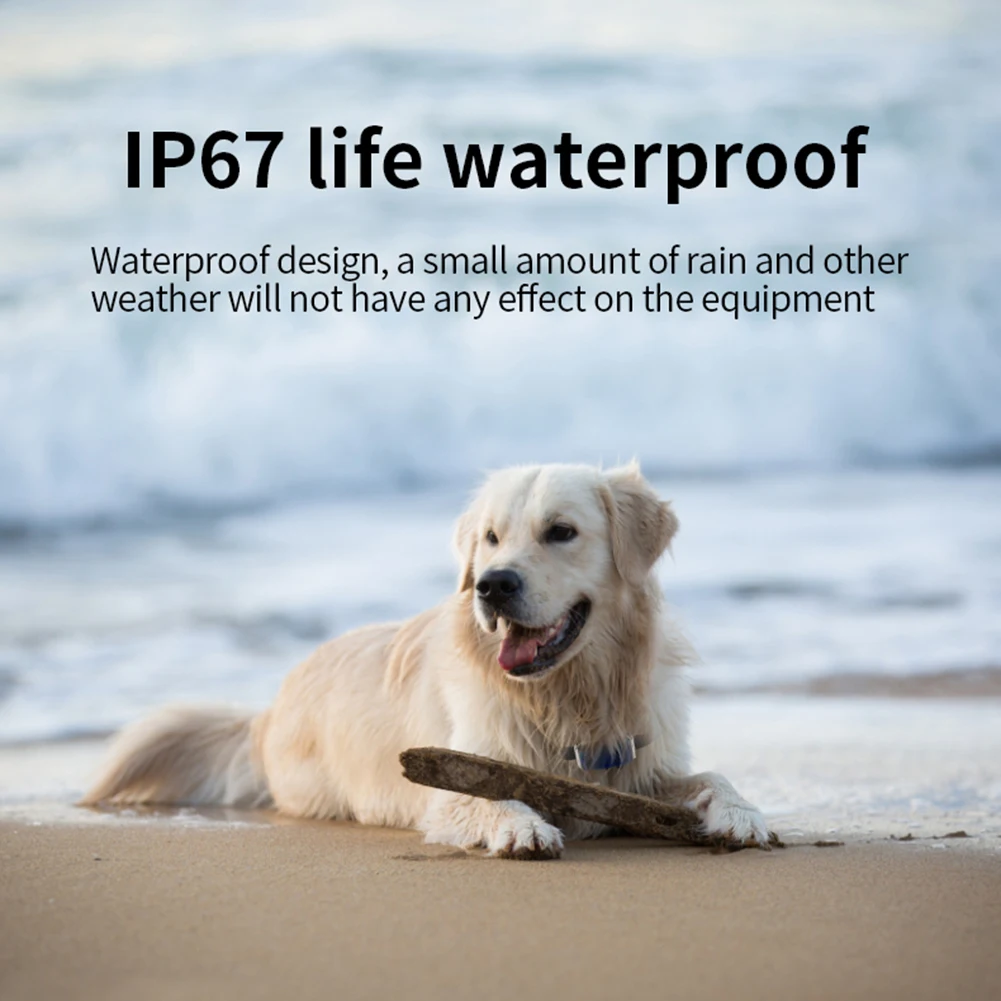 G12 Pet Locator GPS Wearable Smart Collar Pet Tracking Locator Waterproof IP67 Anti-lost Record Multifunctional for Kids Elderly