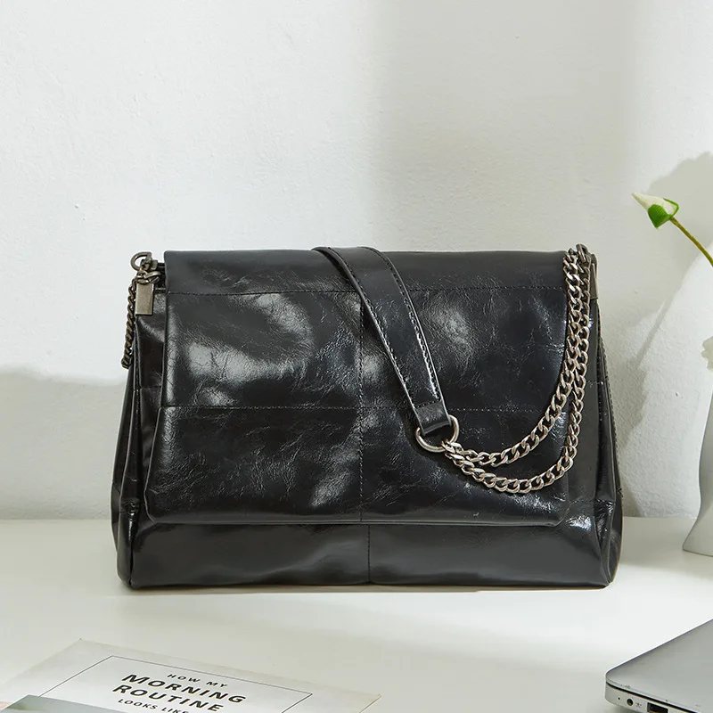 

High Quality Women Pu Leather Shoulder Bag Fashion Designer Ladies Messenger Bags New Luxury Female Large Capacity Crossbody Bag