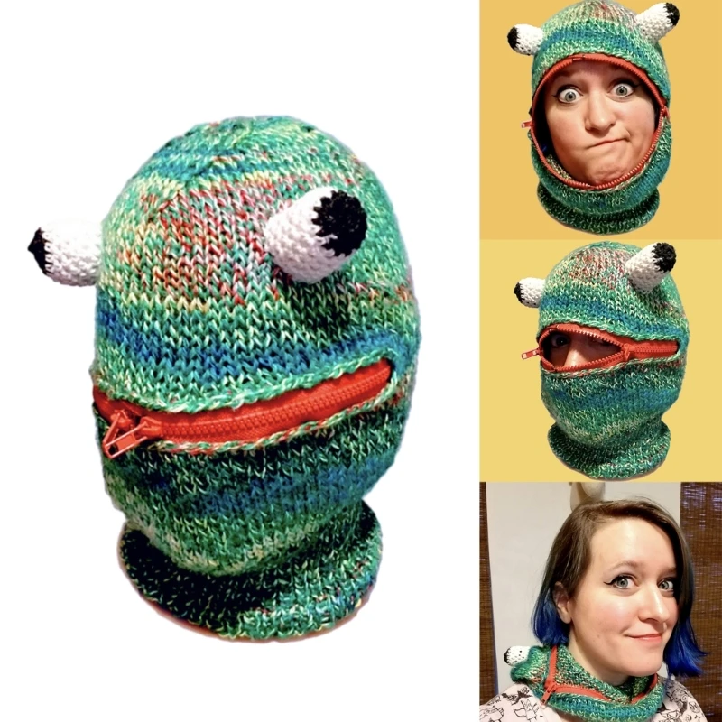

Привлекательная шапка-шапка для смеха с забавными лягушками Barak Beanie Get Together M6CD