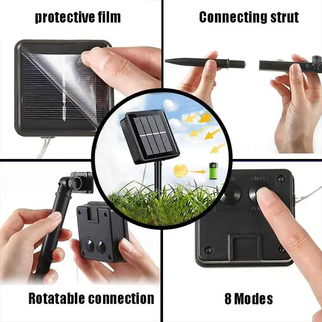 Led Solar Tube Light Waterproof 2