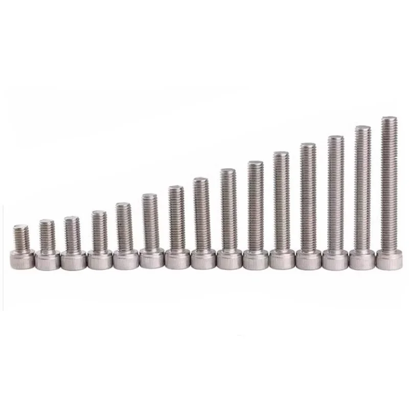 Hex Bolt Socket Cap Screws Allen M3 M4 M5 M6 M7 M8 Stainless Steel 100mm-200mm