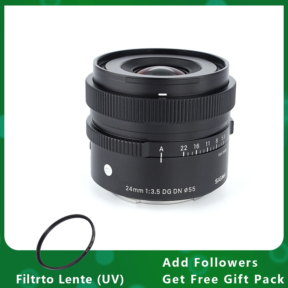 

Sigma 24mm F3.5 DG DN I Contemporary Lens for L-Mount Sony E-Mount