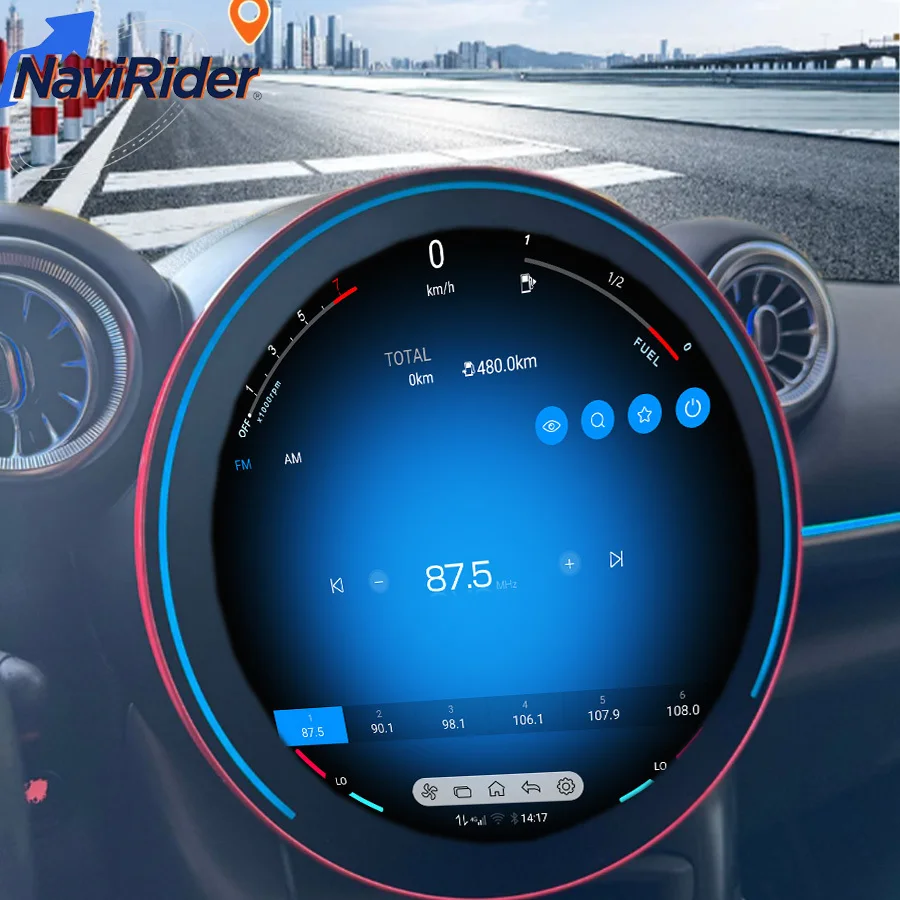 11.8" Android Auto For BMW Mini One Cooper R60 R54 R55 R56 Peaceman ...