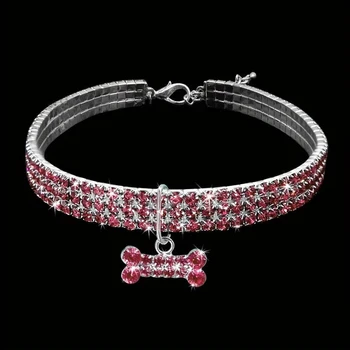 Bling Bone Pet Collar