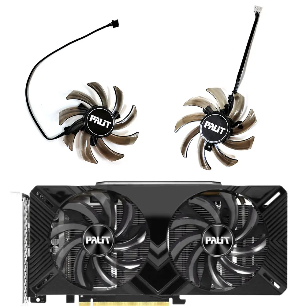 Nuova Ventola Muslimex Gtx 1660 Rtx 2060 2070 Gup, Per Palit Rtx 2060 2060 Super 2070, Gtx 1660 1660Ti Ventola Di Raffreddamento A Doppia Scheda Video