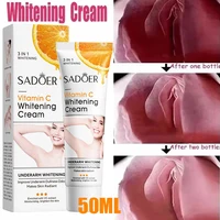 Body Whitening Cream Remove Thigh Inner Joint Dark Melanin Knee Bleach Private Part Whiten Lighten Moisturize Brighten Body Care 1
