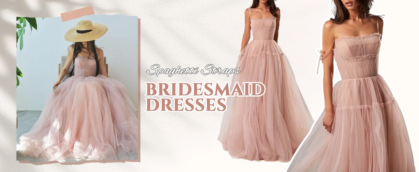 tulle prom dress