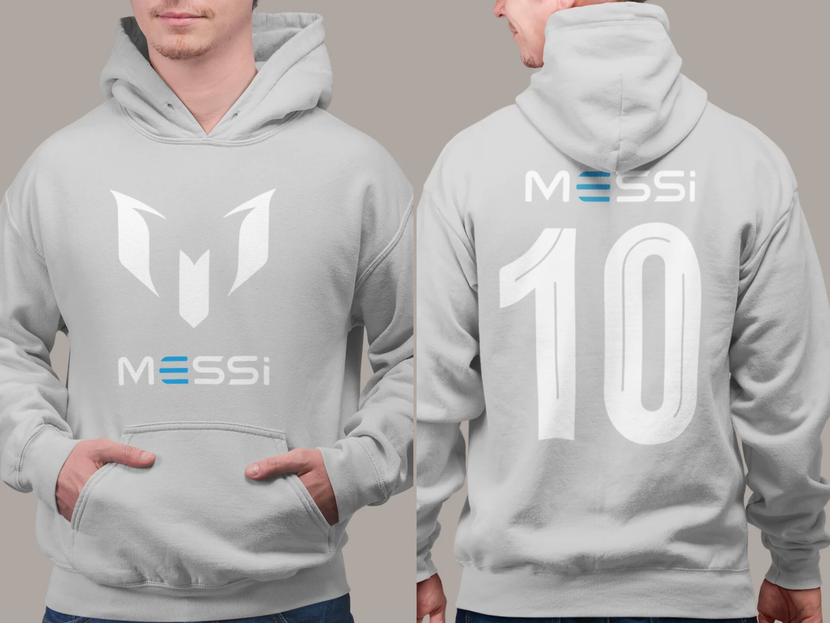 Winter Messi Hoodie Cotton Hooded Sweatshirt Oversized Men Jacket Couple Outdoor Street Sweatshirt