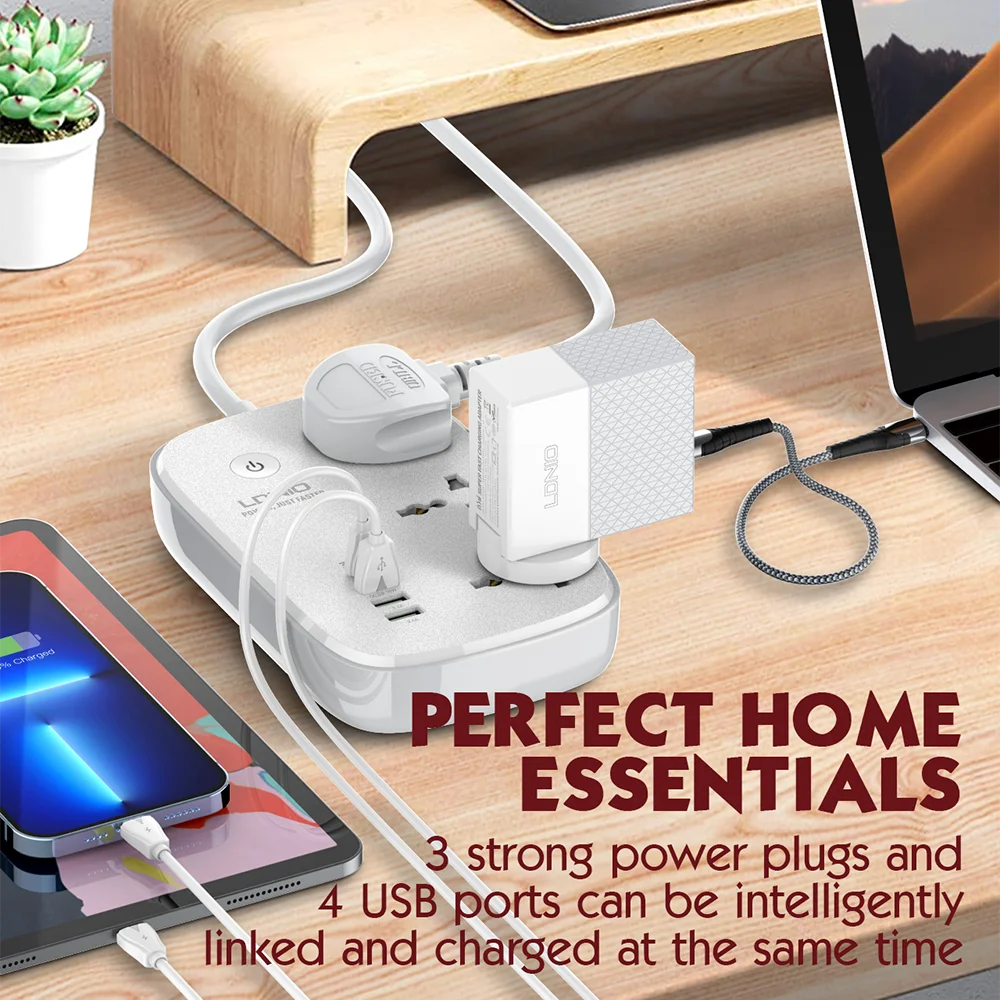 Wi-fi Smart Power Strip com Controle Remoto Adaptador de Soquete Suporte de Extensão Aplicativo Tuya Smart Life 2m Saídas - Image 6