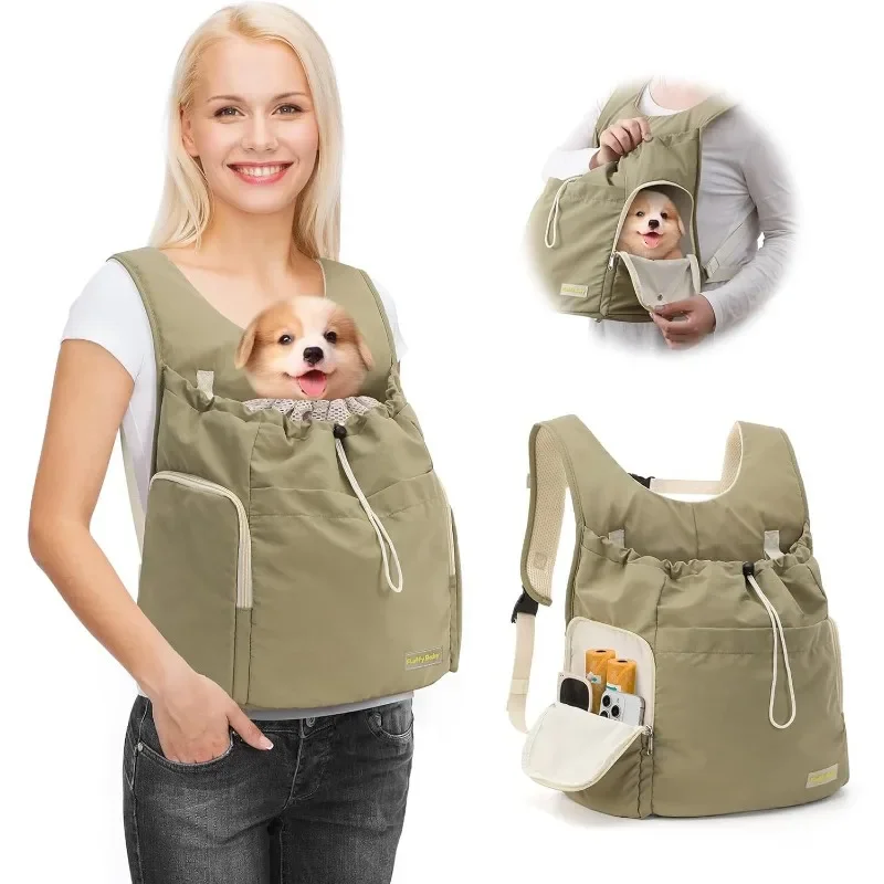Pet Carrier Backpack for Large/Small Cats and Dogs Puppies Safety Features and Cushion Back Support for Outdoor Travel Hiking