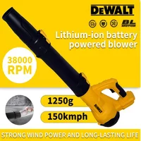 Souffleur d'air sans fil DEWALT pour batterie 18v-20V, 38000 tr/min, souffleur turbo portatif sans balais, outil électrique 1