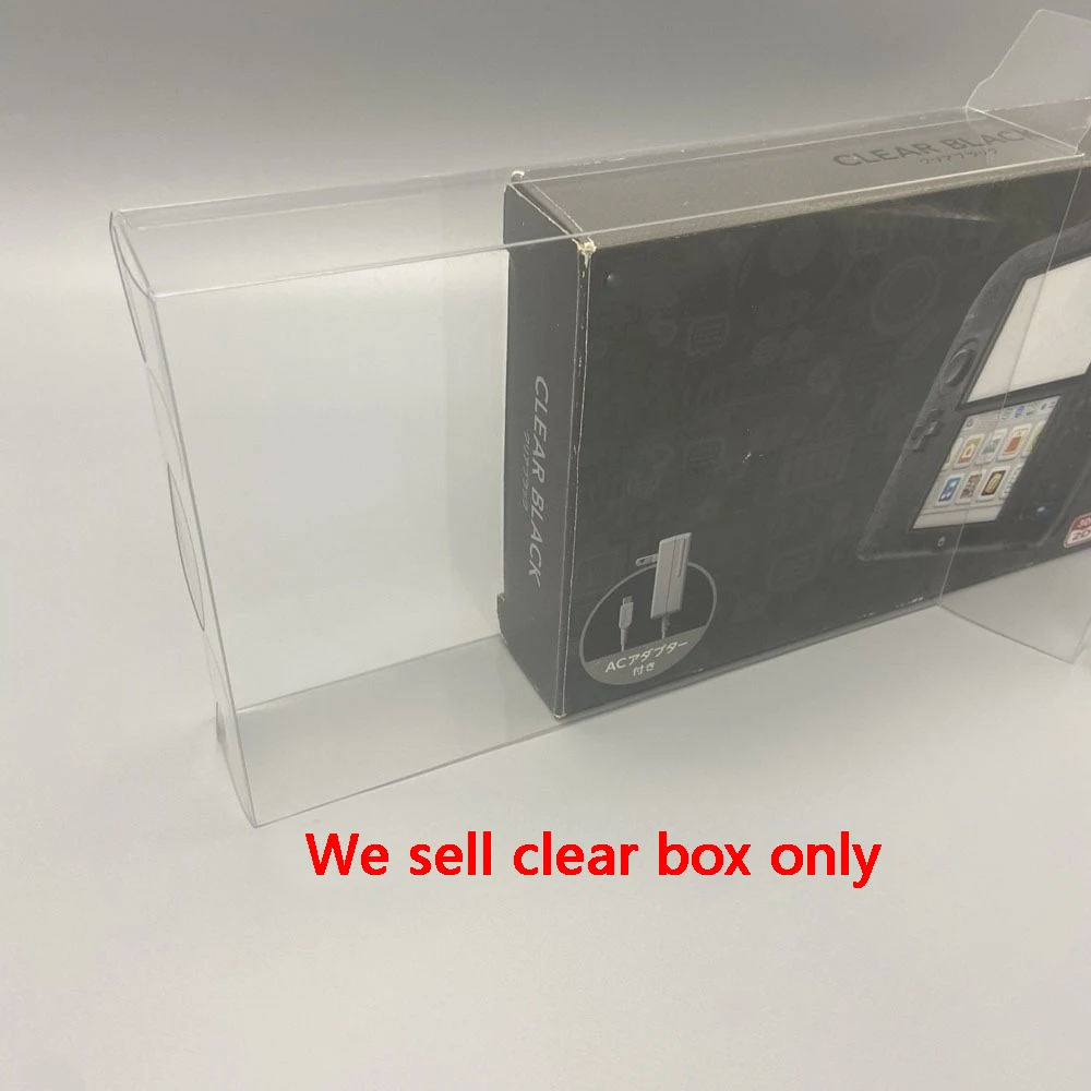 

Прозрачная защитная коробка для домашних животных, 10 шт., для коллекции версий 2DS JP/US, коробка для хранения искусственных предметов