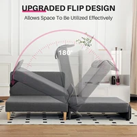 Кресло-трансформер Redlife, раскладной диван-кровать для гостиной, 1-2 места, гостевая кровать с 2 диванами для небольшого пространства — изображение 5