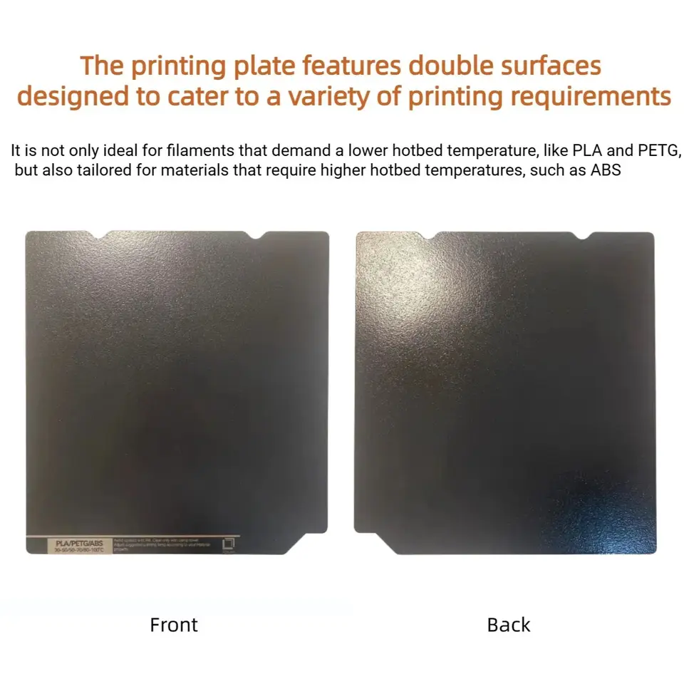 Spring Steel Sheet 235x235mm 235x235mm Double-Sided Smooth Spring Steel Build Plate For Creality & Sovol 3D Printers (Ender 3 V3, K1, SV06) Creality Ender 3 V3 Se