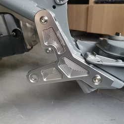 Pedal support Rearsets Rear Set Backs For Honda Ruckus Zoomer AF58 Nps50 GY6 Scooter Motorcycle Modified Parts Aluminium Alloy