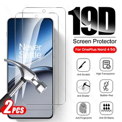 Clear Tempered Glass Screen Protectors - 2 Pack for Nord 4 5G (2Pcs-HD Glass)