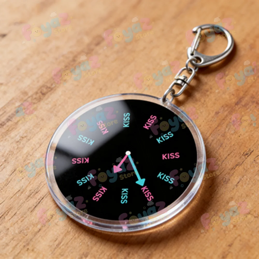 Kiss All The Time 가수 키체인 액세서리용 아퍼처 디스코 가끔 앨범 키링 쥬얼리 팬 친구 생일 선물