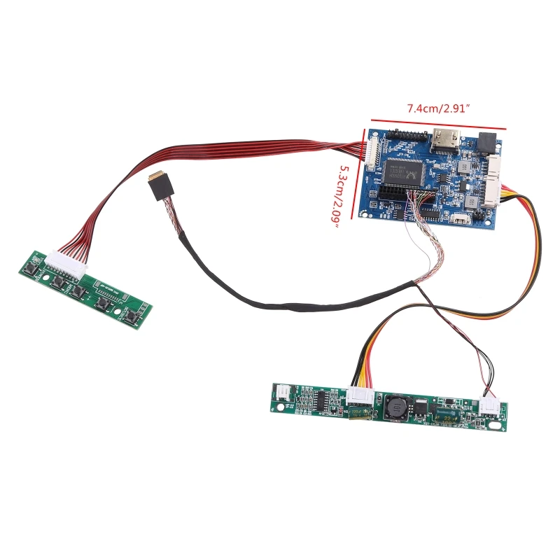 LCD Controller Board 30 pins LCD Panel Suitable for 7-42 inch Lvds Lcd screen images - 6