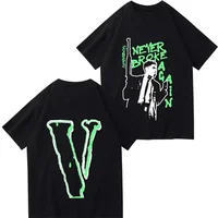 YoungBoy Never Again Broke Print T-shirt Men's Summer Hip Hop Men's T-shirt Short Sleeve Street Polyester Top Oversized Clothing 1