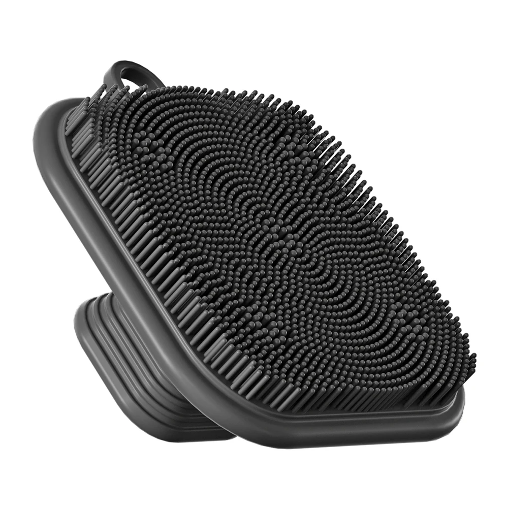 Épurateur de visage en Silicone, brosse de nettoyage du visage, poils souples en Silicone de qualité, nettoyage en profondeur, exfoliant, adapté à tous les Types de peau