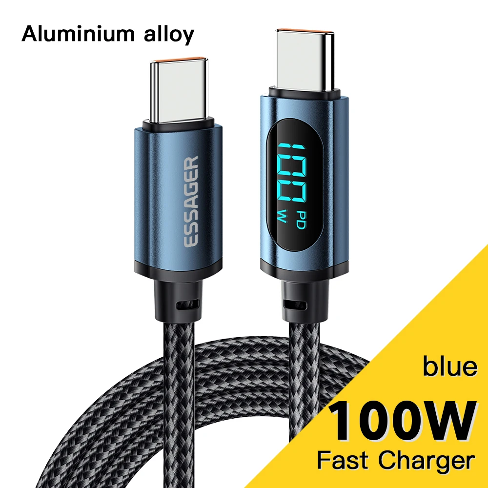 100W Blue Cable 1