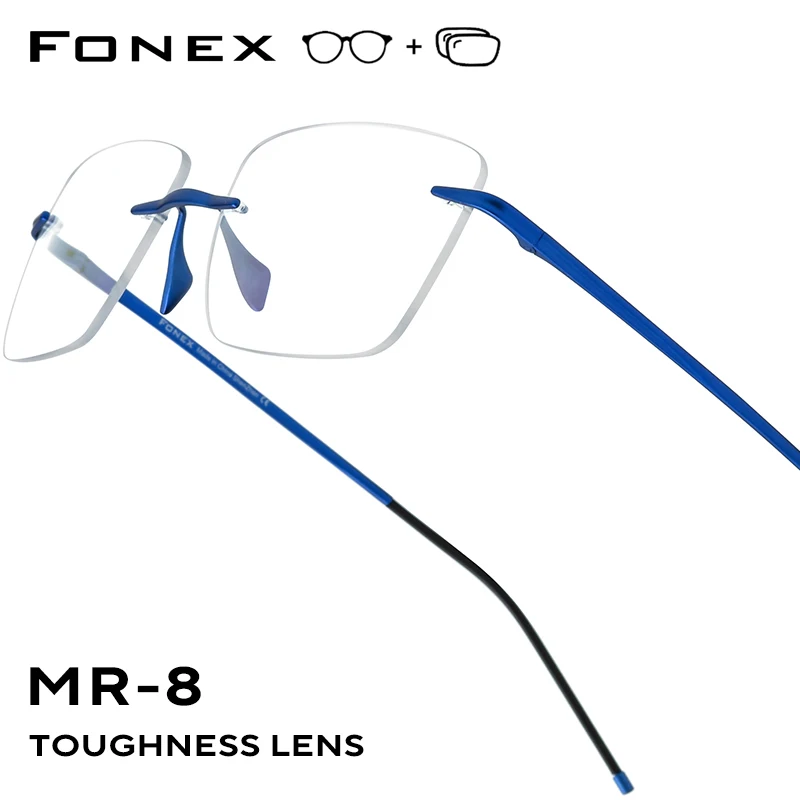 FONEX Progressive Prescription Glasses Photochromic Myopia Optical