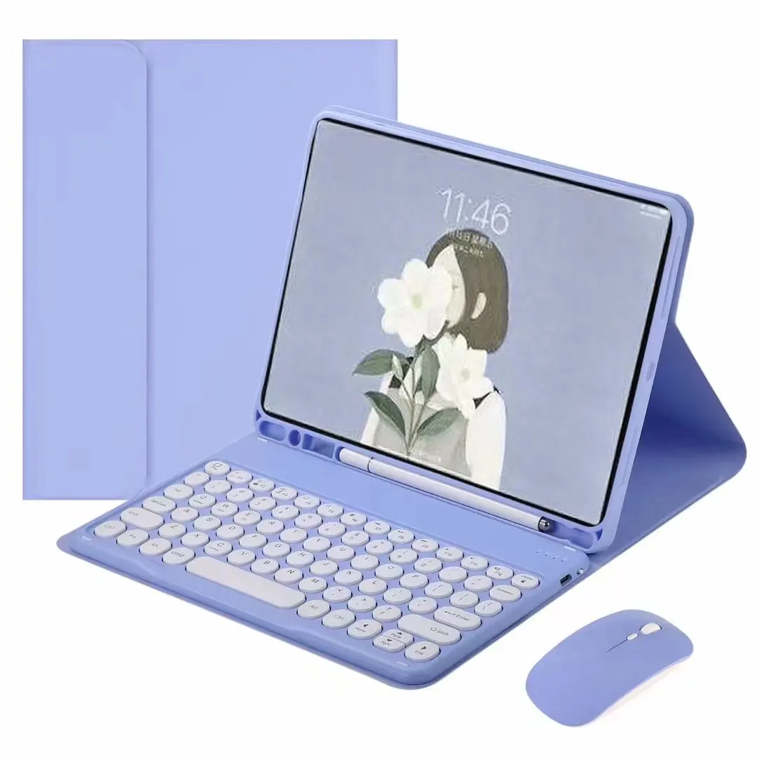 Per Samsung Galaxy Tab S8 Plus Custodia Per Tastiera Sm-X800 X806 Per Galaxy Tab S8 Plus Custodia 12.4 ''Tastiera Tablet Cover Funda