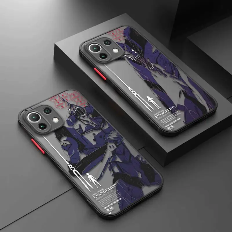 Чехол для телефона Evangelion для Xiaomi Poco X3 X4 NFC 12T Pro X5 Mi 11 Lite 12 C40 Honor X8 X9 50 90 9X Pro Y6P Y7A Y7P Y8P