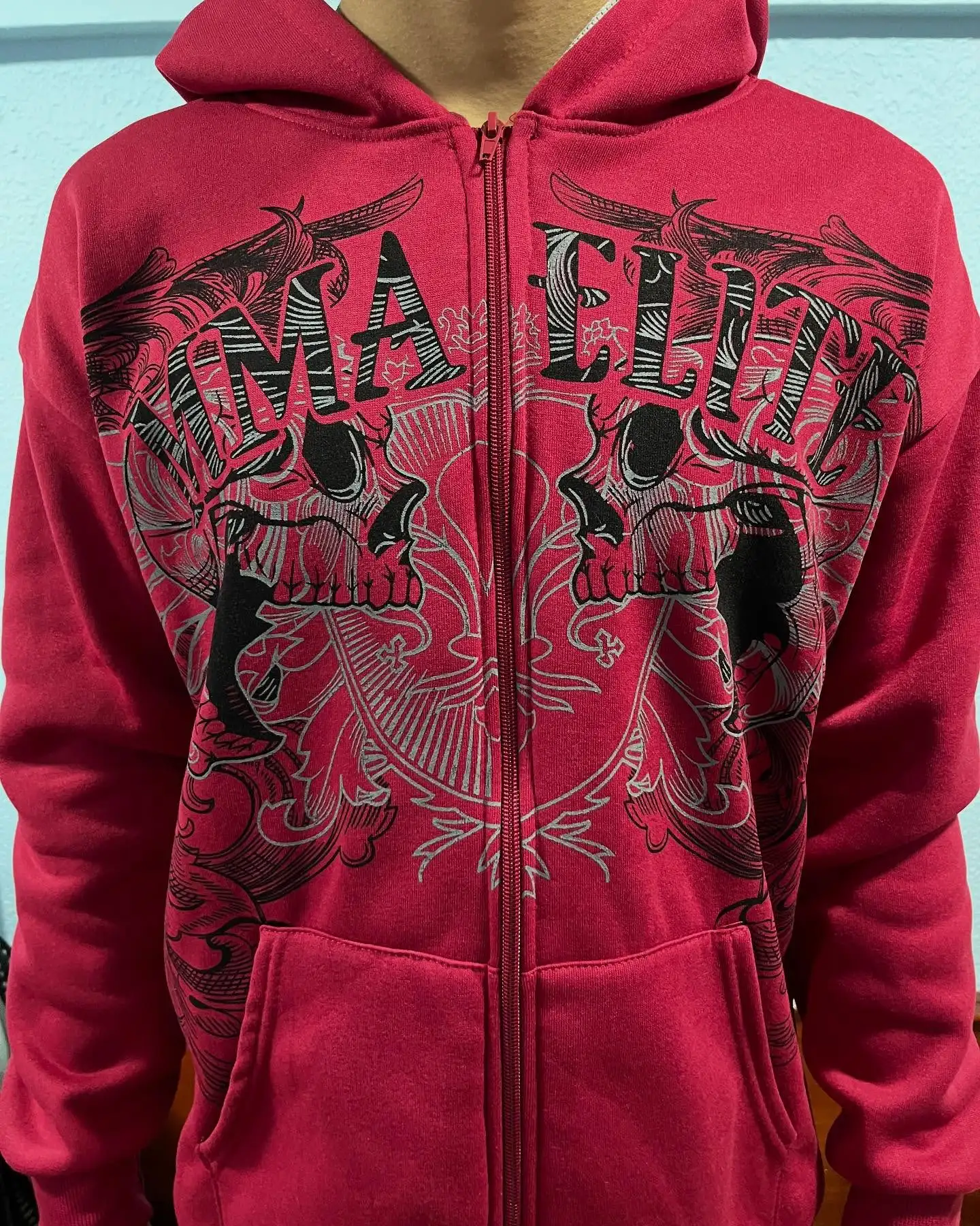 Men’s Oversized Skull Hoodie 1