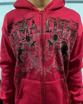 Women’s Oversized Skull Hoodie 1