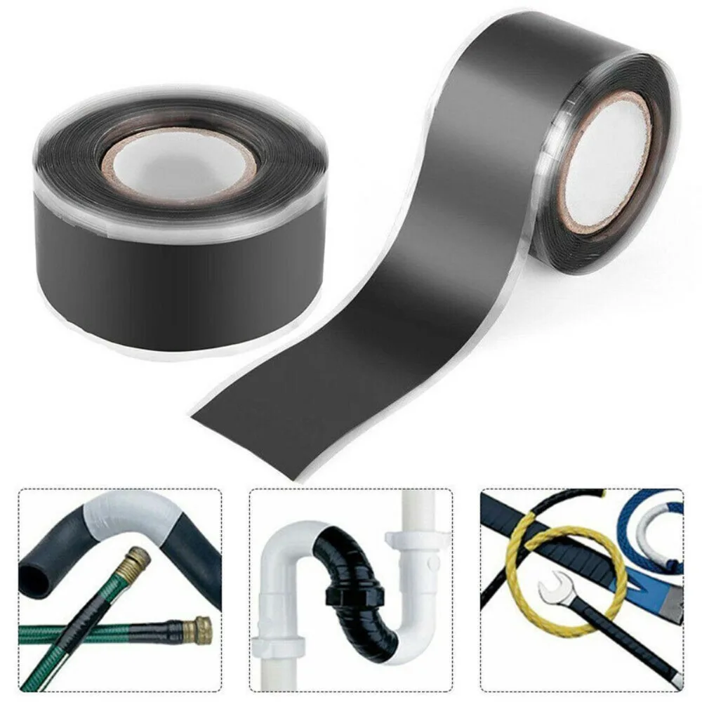 Super Strong Waterproof Water Pipe Repair Tapes Self Fusing Stop Leaks Silicone Adhesive Sealing Tape Insulating Multifunction