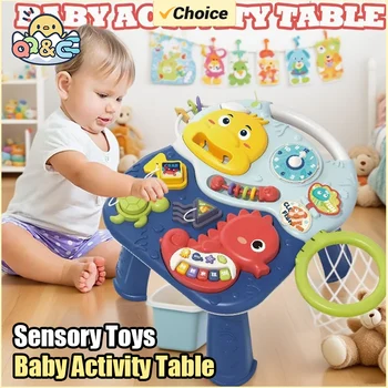 Table d’activité pour bébé, jouets musicaux, jouets éducatifs