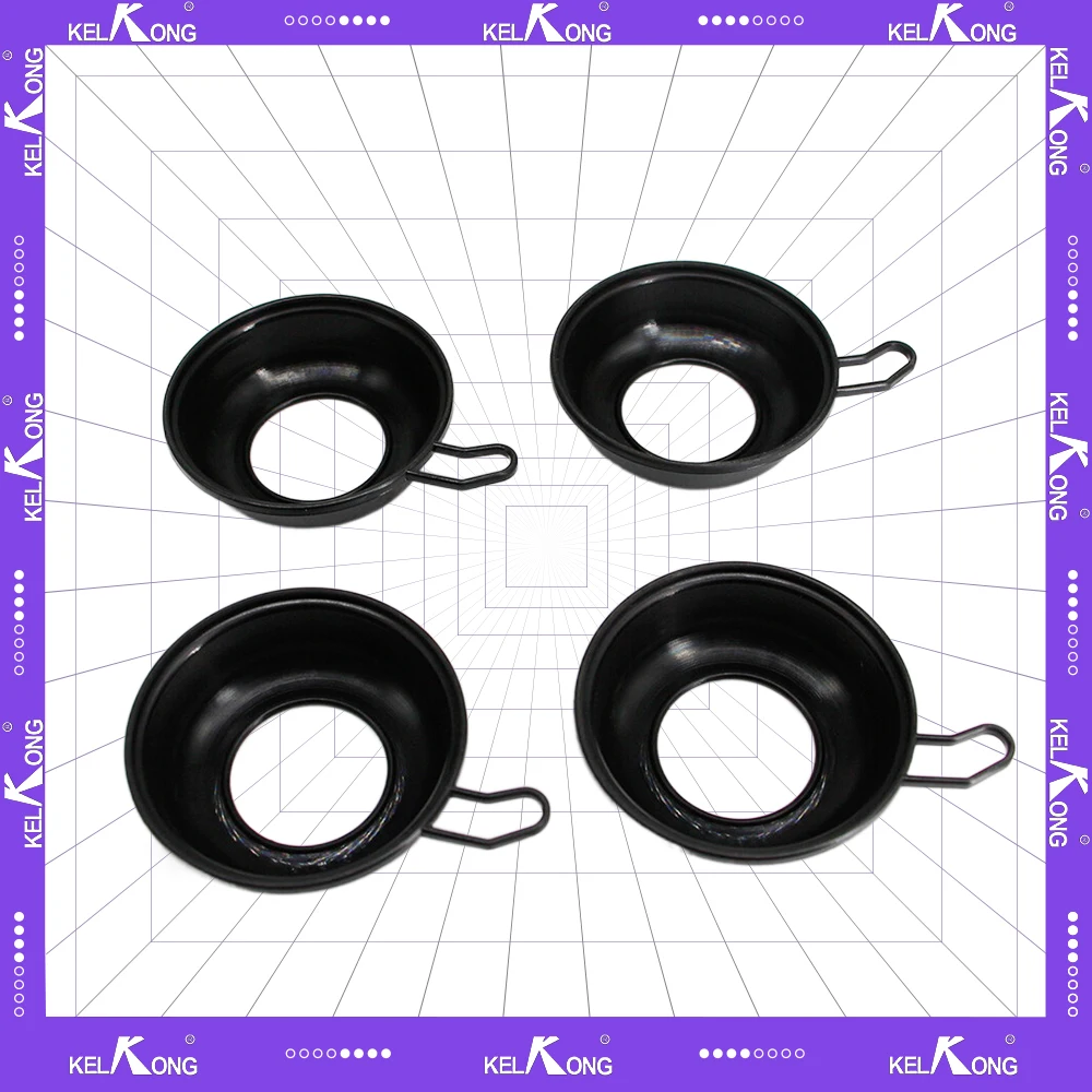 

KELKONG 4 PCS Carburetor Film Diaphragm Motorcycle Parts For Honda CBR250 CB400 VTEC I II III CB-1 CBR400 NC29 CBR29