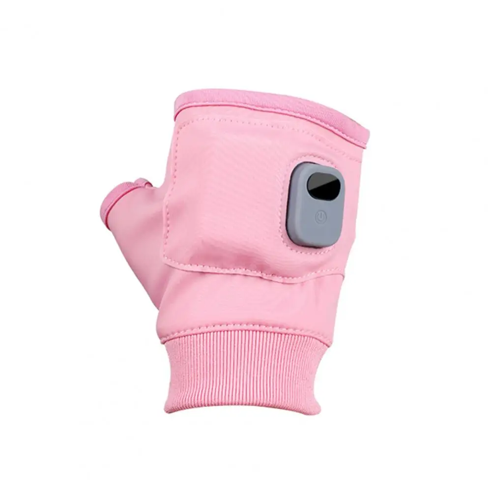Gloves Fast Heating Gloves Rechargeable Electric Riding for Fast Sustained Warmth Adjustable Fingerless with Solid Color