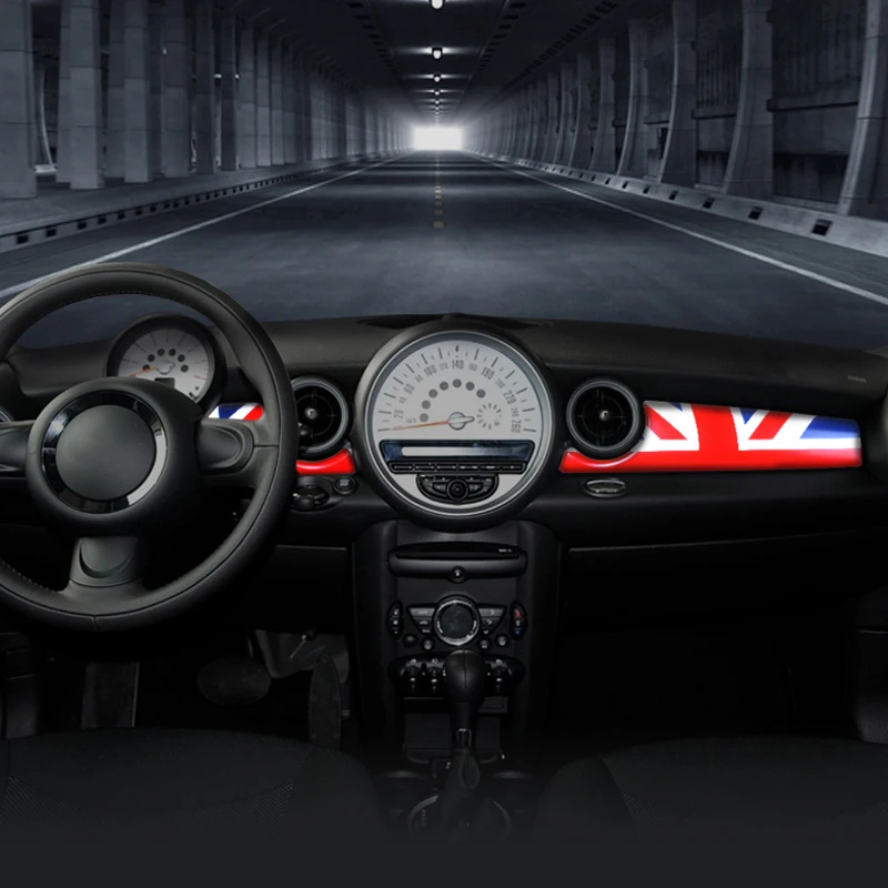 

Car Dashboard Trim Cover Central Control Panel Modification Accessories For BMW MINI ONE Cooper JCW R55 R56 R57 R58 R59 Clubman