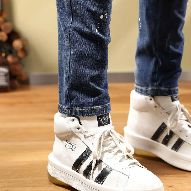 Рисунок 6 - Джинсы мужские зауженные рваные