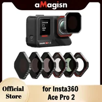 aMagisn CPL UV ND Filter Set for Insta360 Ace Pro 2 ND8 ND16 ND32 ND64 Waterproof Lens Filters for Insta 360 AcePro2 Accessories 1