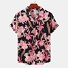 Flowers 3d Printed Shirt For Men's Clothing Colorful Design Pattern Harajuku Shirts Casual Fashion Street Lapel Button Blouse 3