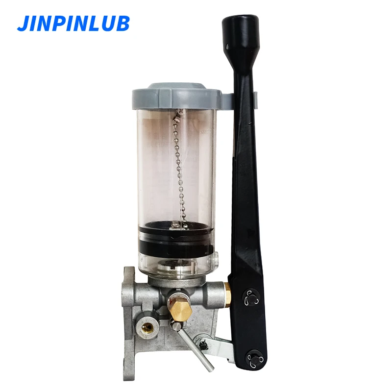 JINPINLUB EGH3 Pressure-relief manual grease lubrication pump Positive displacement manual lubricator for CNC lubrication