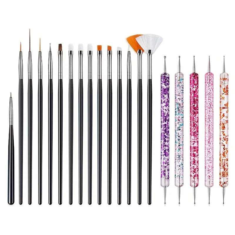 Black 20Pcs 1
