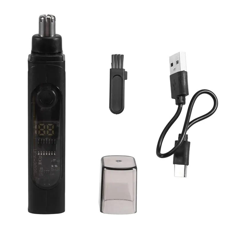 【OFF SHELF】코털깎이 USB 충전식 남성용 그루밍 세트 남성용 충전식 눈썹 면도기