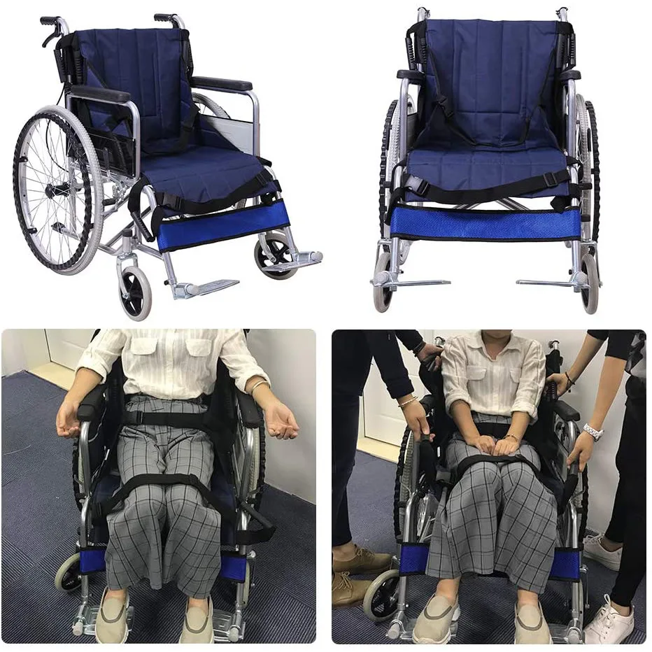 Multipurpose Wheelchair Transfer Belt Elderly Patient Lifting Sling Seat Pad Mobility