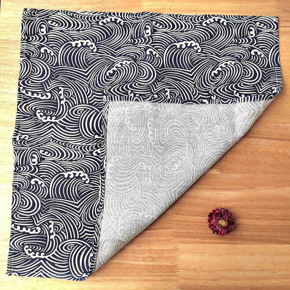Set of 4 Japanese Style 40x40CM Serving Cloth Napkins cotton napkins polyester napkins Polyester Cotton Blend Fabric Kitchen Dining Table Wedding Restaurant