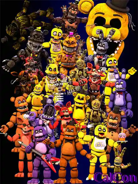 prompthunt: FNAF 10 game ultra realistic and scary poster